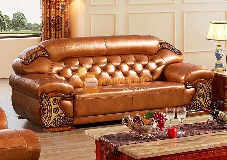 Bộ sofa phòng khách thiết kế tân cổ điển OLDL105